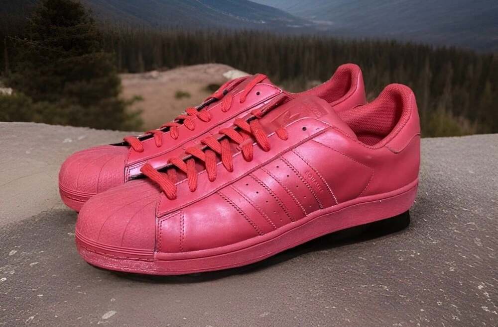 Adidas Superstar Size 20 Red Pharrell Williams Supercolor Equality